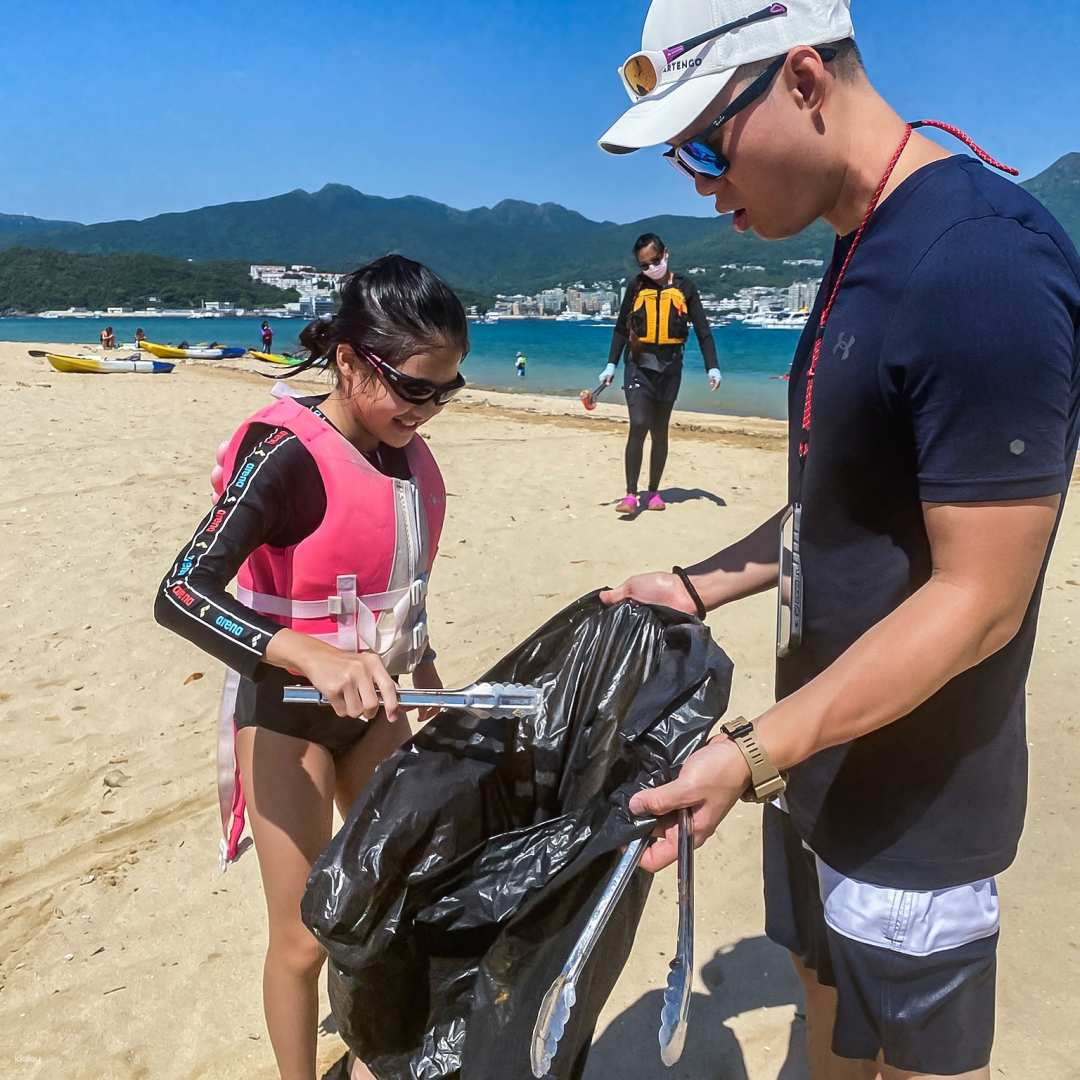 Blue Sky Sports Association｜Conservation of the Ocean - Canoe Beach Cleaning Activity｜Sai Kung - Photo 1 of 5